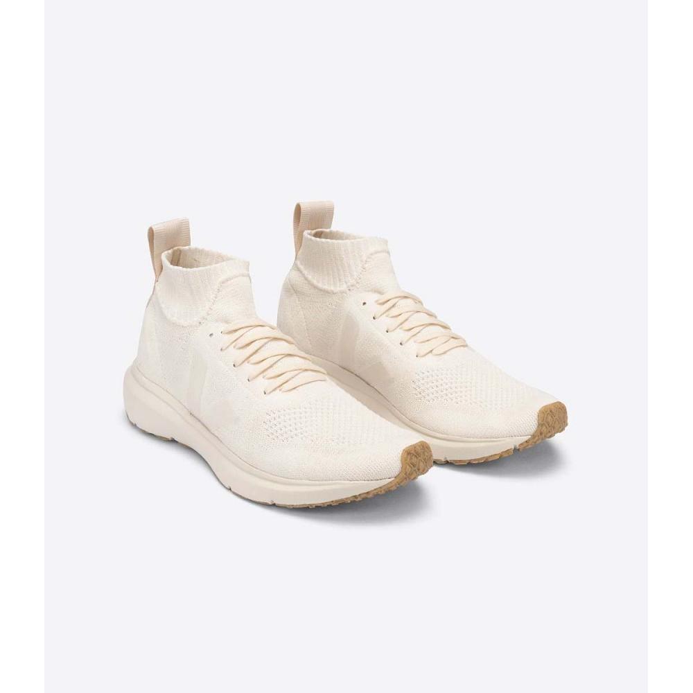 Veja V-KNIT VEJA X RICK OWENS MID Men's Running Shoes White | NZ 154GSO